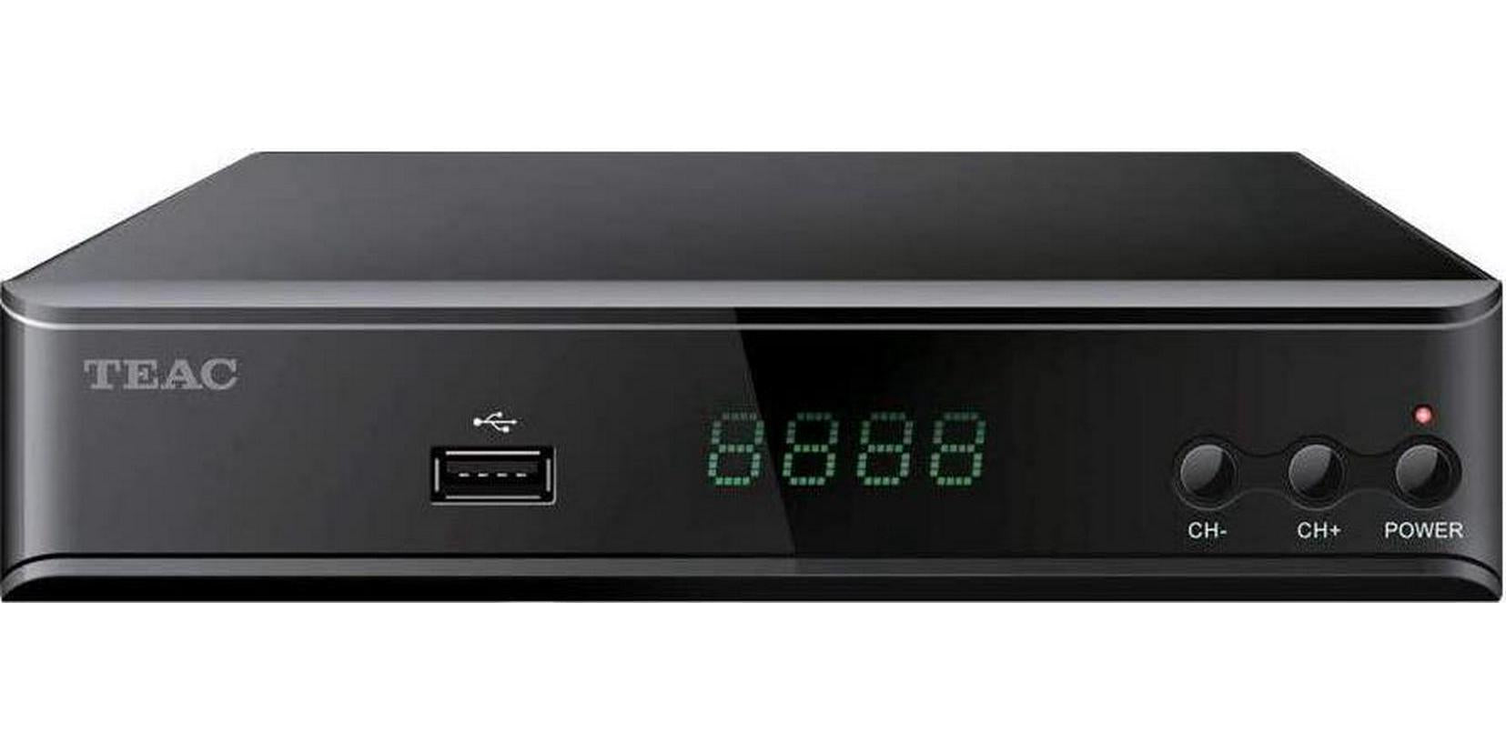 TEAC, TEAC HDB860 - Full HD Set TOP Box with USB Recording | Record Live TV via EPG or Timer| USB Multimedia Playback|HDMI|Video Out|Remote