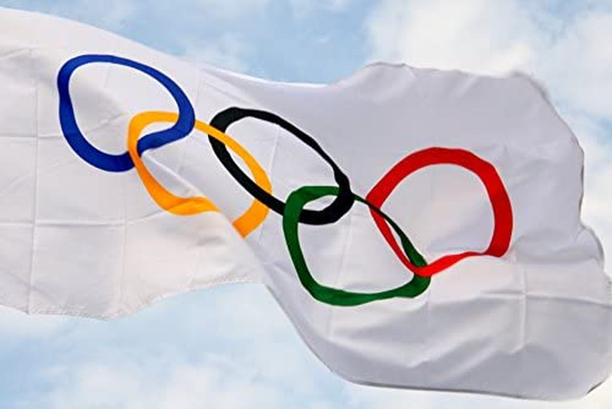 Tinuos, TINUOS Nylon Olympics Flag 3 Feet X 5 Feet